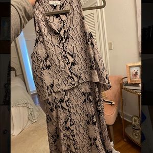 Parker reptile dress